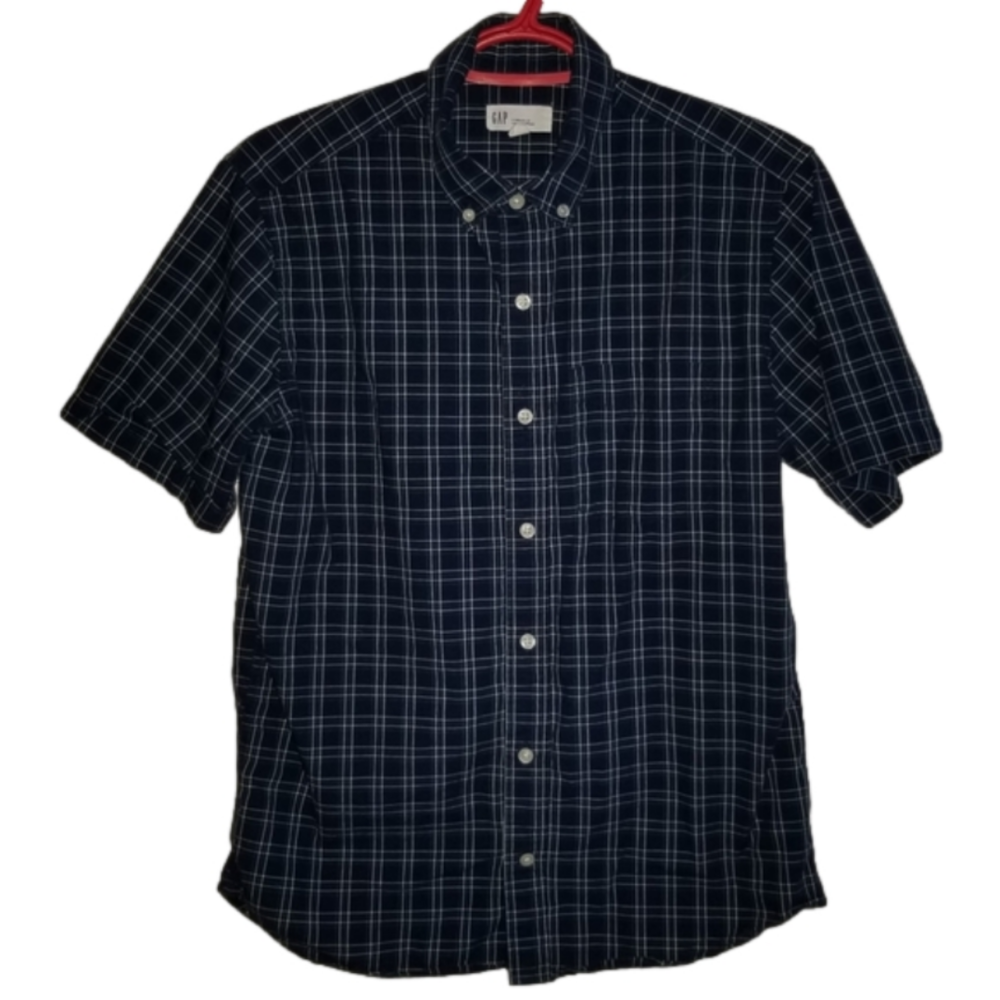 Gap Short Sleeve Button Down Size S